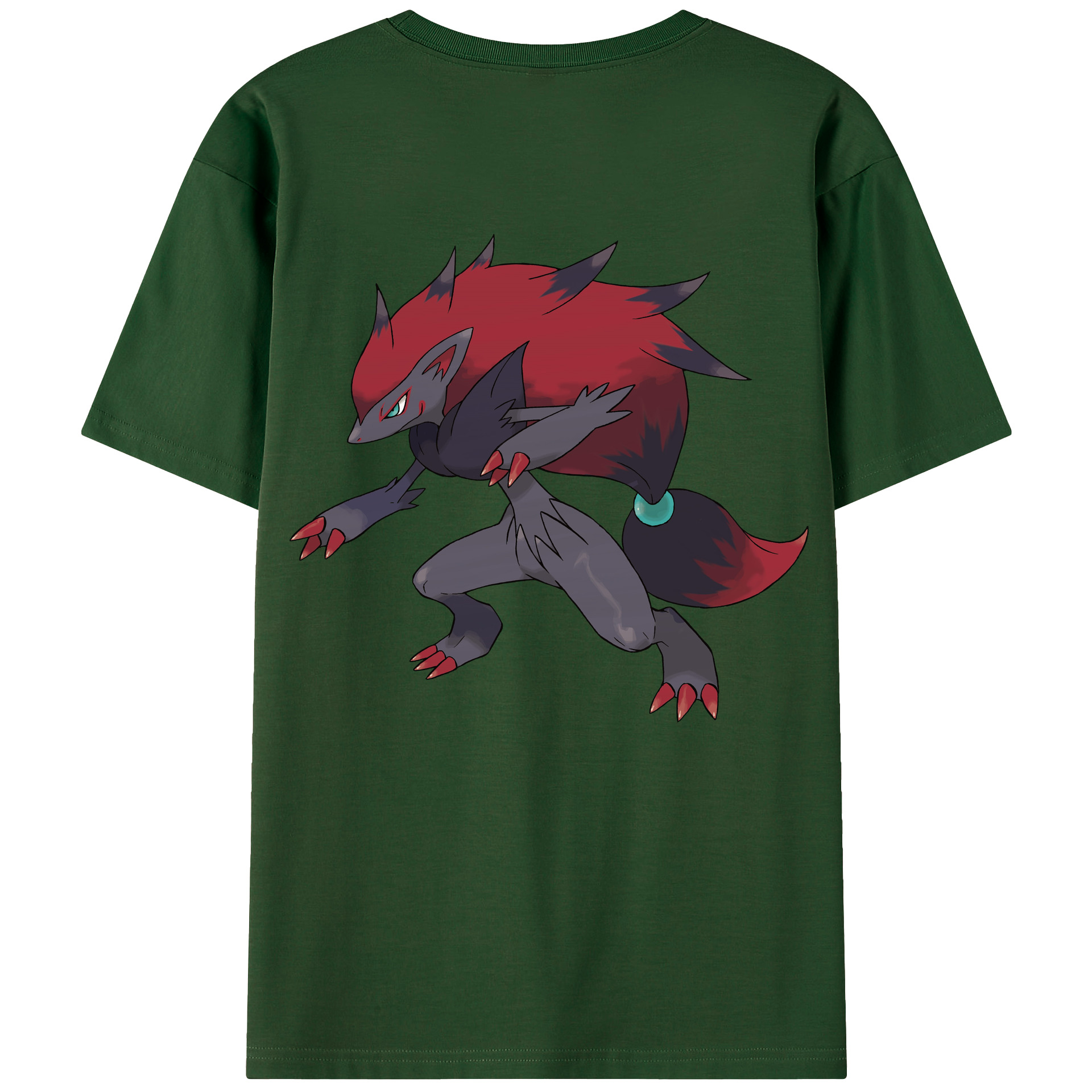 （画像用） ポケットモンスター Pokémon 綿100％半袖Tシャツ（背面プリント）